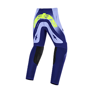 Alpinestars Youth Motocross Pants 2026 Supertech Scenz - Purple / Fluo Yellow