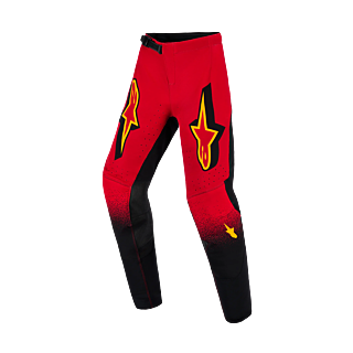 Alpinestars Youth Motocross Pants 2026 Supertech Scenz - Red / Black / Yellow