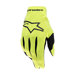 Alpinestars Youth Motocross Gloves 2026 Radar - Fluo Yellow / Black