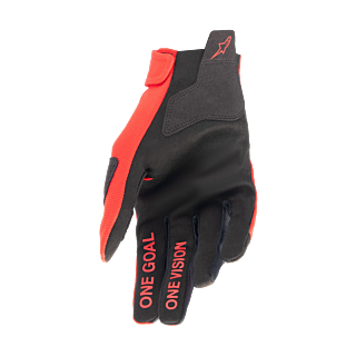 Alpinestars Youth Motocross Gloves 2026 Radar - Mars Red / Silver