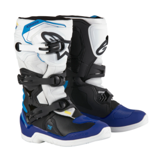 Alpinestars Youth Motocross Boots Tech 3S - White / Black / Blue