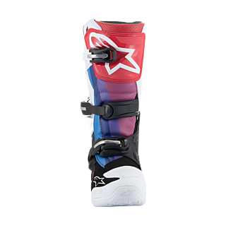 Alpinestars Youth Motocross Boots Tech 7S - White / Black / Rainbow