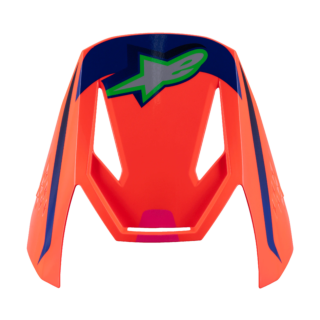 Alpinestars Youth Helmet Visor S-M3 Deegan - Orange / Purple / Pink