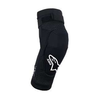 Alpinestars Youth Knee Guards Bionic Plasma - Black / Red / White