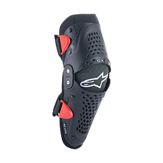 Alpinestars Youth Knee Guards SX-1 - Black / Red