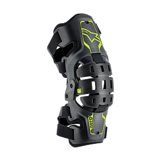 Alpinestars Youth Knee Braces Bionic 5S - Black / Anthracite / Fluo Yellow