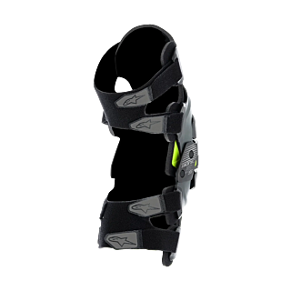 Alpinestars Youth Knee Braces Bionic 5S - Black / Anthracite / Fluo Yellow