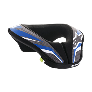 Alpinestars Youth Neck Roll Sequence - Black / Anthracite / Blue