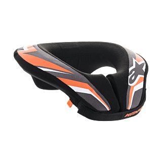 Alpinestars Youth Neck Roll Sequence - Black / Anthracite / Orange