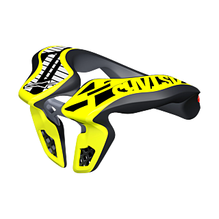 Alpinestars Youth Neck Brace - Black / Yellow Fluo