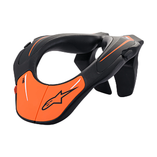 Alpinestars Youth Neck Brace - Black / Orange