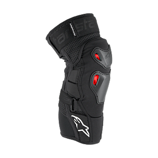 Alpinestars Knee Guards Bionic Pro Plasma - Black / Red / White