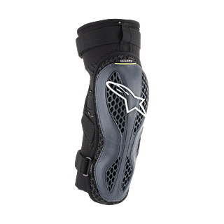 Alpinestars Knee Guards Sequence - Anthracite / Yellow Fluo