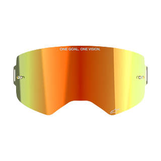 Alpinestars Lens Supertech - Injected Mirror Red