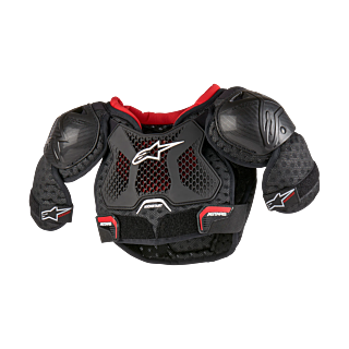 Alpinestars Mini Chest Protector Bionic Action Kickstart - Black / Red