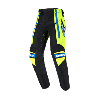 Alpinestars Mini Motocross Pants 2026 Racer Nomur - Dark Navy / Fluo Yellow / Ucla / Blue