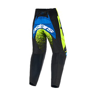 Alpinestars Mini Motocross Pants 2026 Racer Nomur - Dark Navy / Fluo Yellow / Ucla / Blue