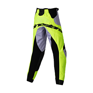 Alpinestars Mini Motocross Pants Racer Veil - Grey / Fluo Yellow