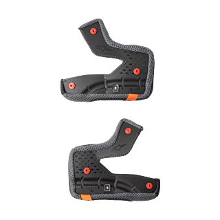 Alpinestars Cheek Pad Set S-M7 - Black