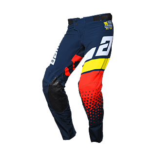 Answer Motocross Pants Elite Korza - Midnight / White / Pro Yellow / Red