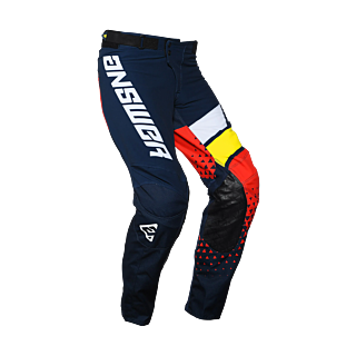 Answer Motocross Pants Elite Korza - Midnight / White / Pro Yellow / Red