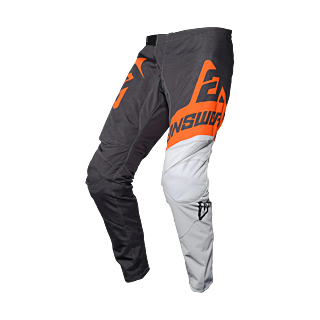 Answer Youth Motocross Pants Syncron Voyd - Charcoal / Grey / Orange