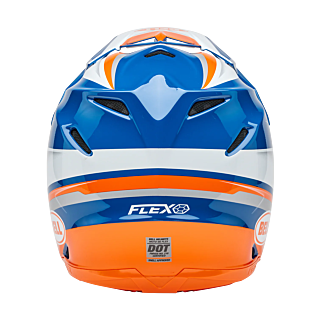 Bell Motocross Helmet Moto-9S Flex Merchant - Orange / Blue