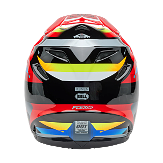 Bell Motocross Helmet Moto-9S Flex Renen Nova - Black / Red