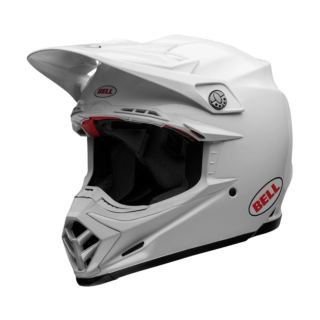 Bell Motocross Helmet Moto-9S Flex Solid - Gloss White
