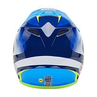 Bell Motocross Helmet MX-9 Jackal - Blue / HiViz Yellow