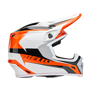 Bell Motocross Helmet MX-9 Rift - Orange / White