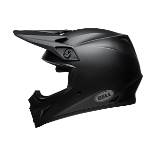 Bell Motocross Helmet MX-9 Solid - Matte Black
