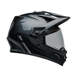 Bell Helmet MX-9 Adventure Alpine - Charcoal / Silver