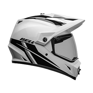 Bell Helmet MX-9 Adventure Alpine - White / Black