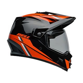 Bell Helmet MX-9 Adventure Alpine - Black / Orange