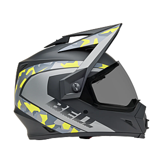 Bell Helmet MX-9 Adventure Mesa - Matte Black / Yellow Camo