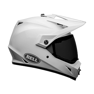 Bell Helmet MX-9 Adventure Solid - Gloss White