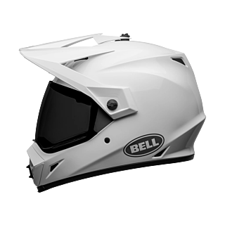Bell Helmet MX-9 Adventure Solid - Gloss White