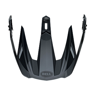 Bell Helmet Visor MX-9 Adventure Alpine - Charcoal / Silver