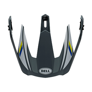 Bell Helmet Visor MX-9 Adventure Alpine - Grey / Blue