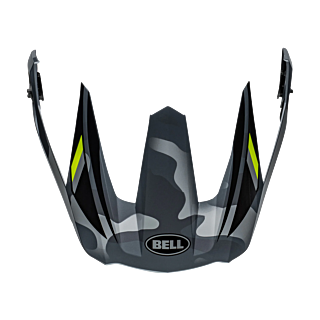 Bell Helmet Visor MX-9 Adventure Alpine - Grey / Camo