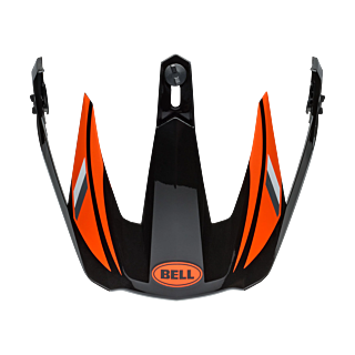 Bell Helmet Visor MX-9 Adventure Alpine - Black / Orange