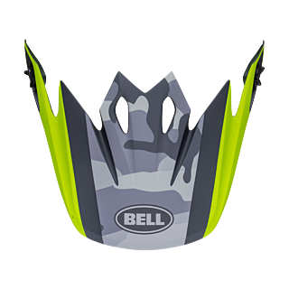 Bell Helmet Visor MX-9 Alter Ego - Hi Viz / Camo