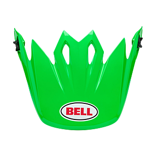 Bell Helmet Visor MX-9 Jackal - HiViz Green / Purple