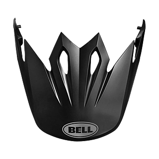 Bell Helmet Visor MX-9 Solid - Matte Black