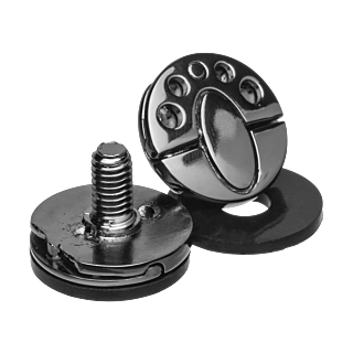 Bell Helmet Visor Screw Set Moto-9/9S Flex / Moto-9 - Silver - 2 Pcs