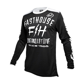Fasthouse Motocross Jersey Dickson - Black