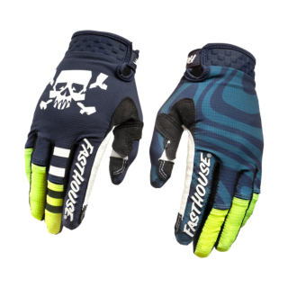 Fasthouse Motocross Gloves Speed Style Nova - Navy