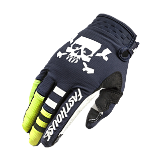 Fasthouse Motocross Gloves Speed Style Nova - Navy