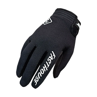Fasthouse Youth Motocross Gloves Carbon - Black